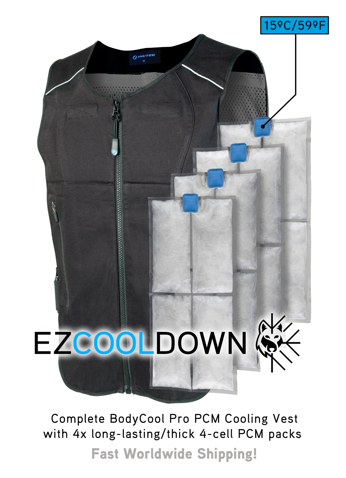 Compleet BodyCool Pro koelvest