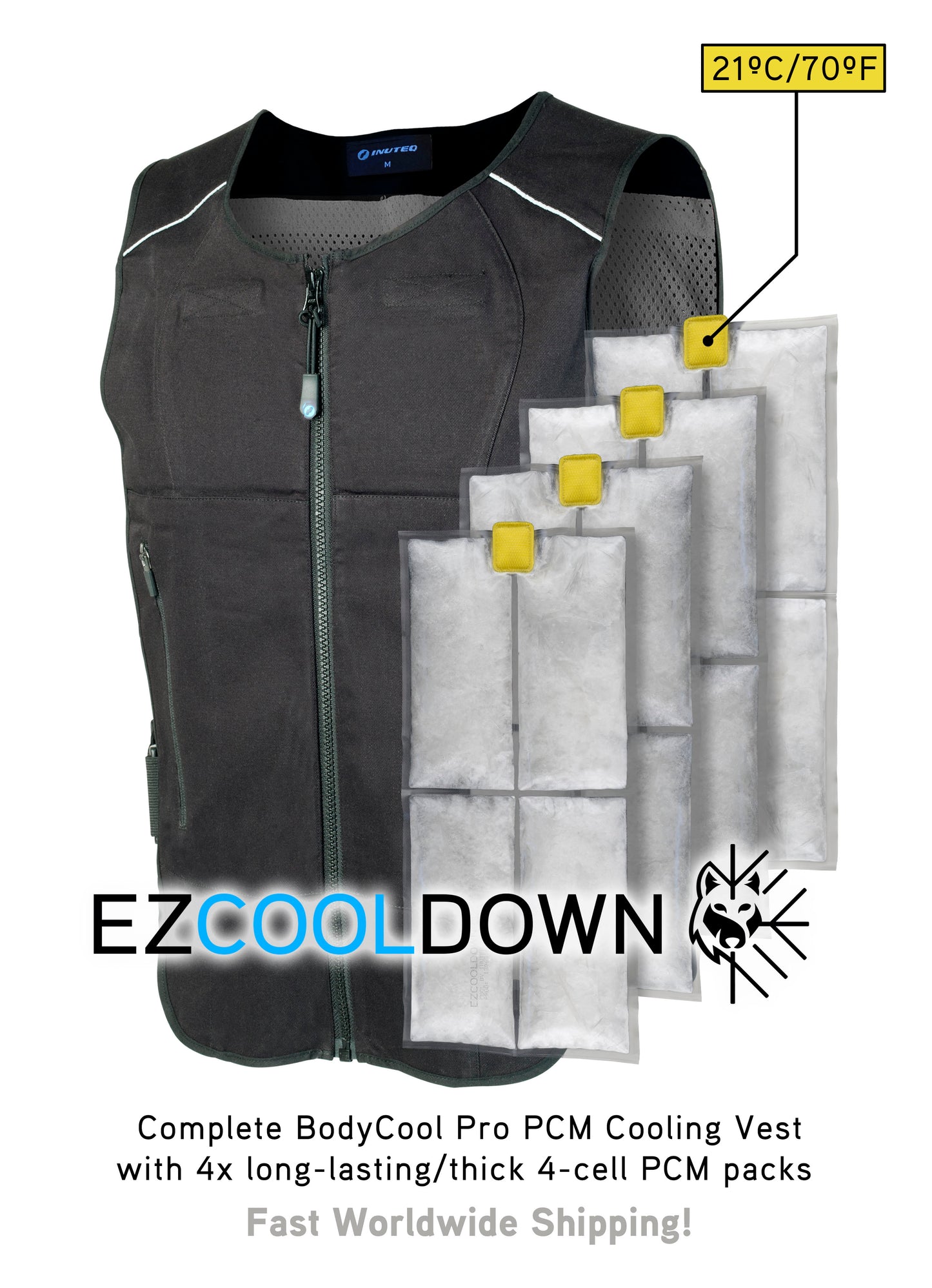 Compleet BodyCool Pro koelvest