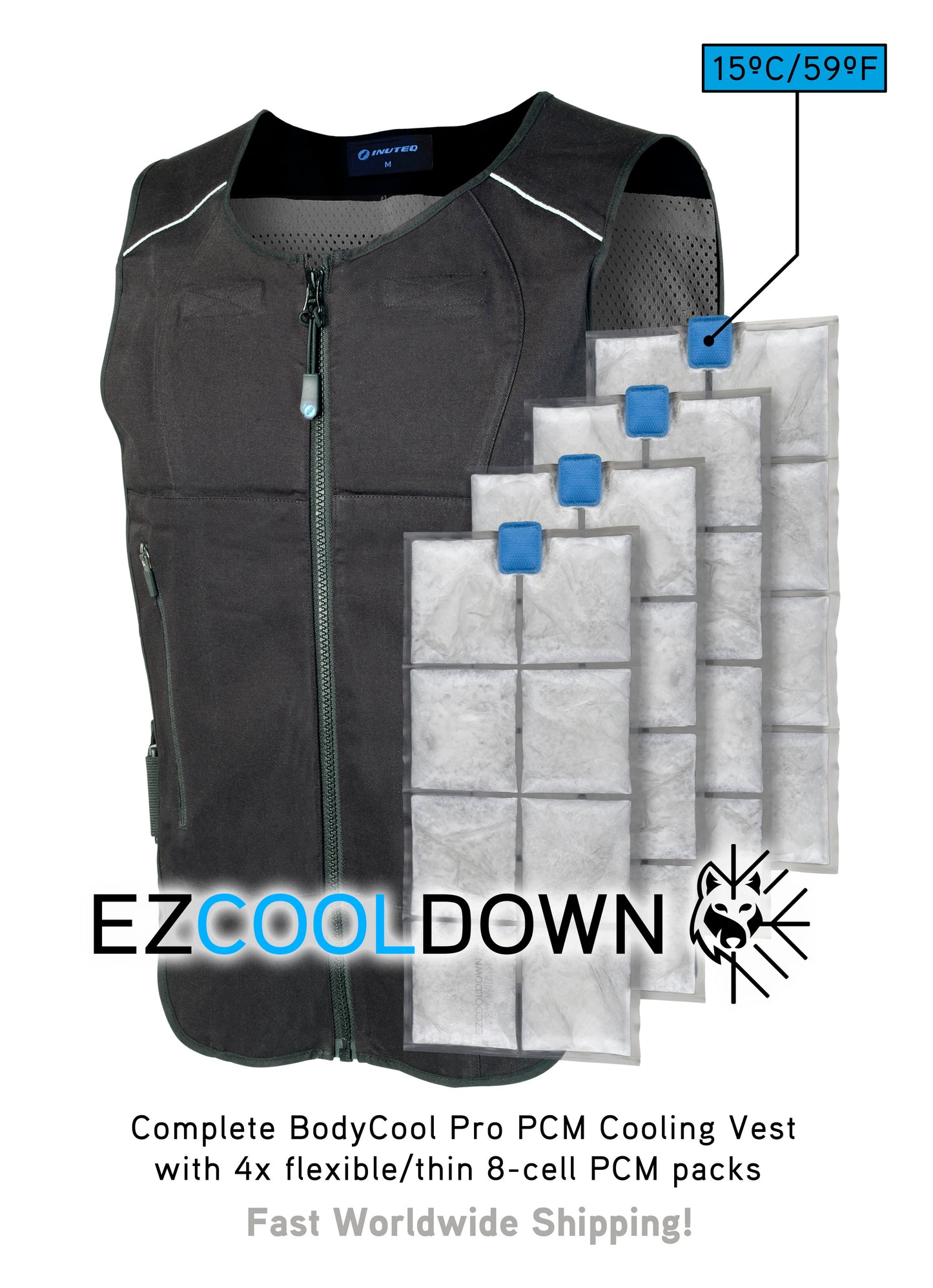 Compleet BodyCool Pro koelvest