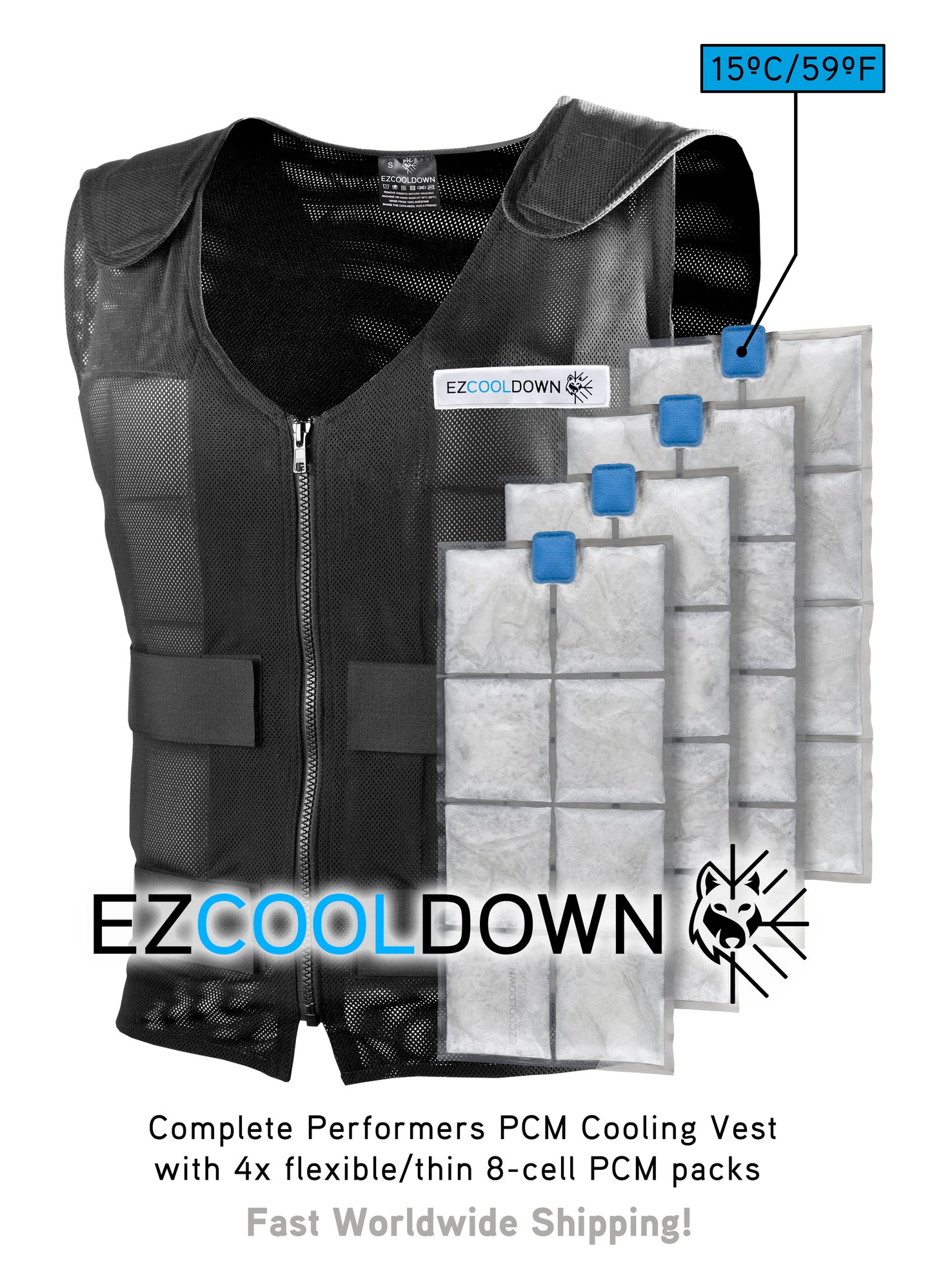 Compleet Performers koelvest | EZCooldown