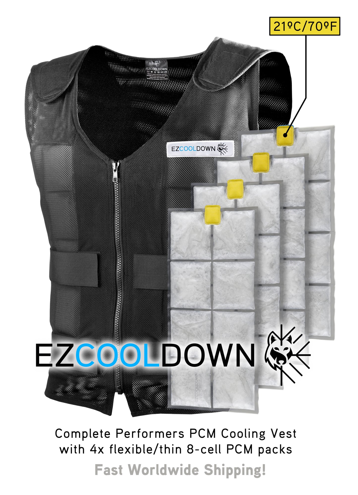 Compleet Performers koelvest | EZCooldown