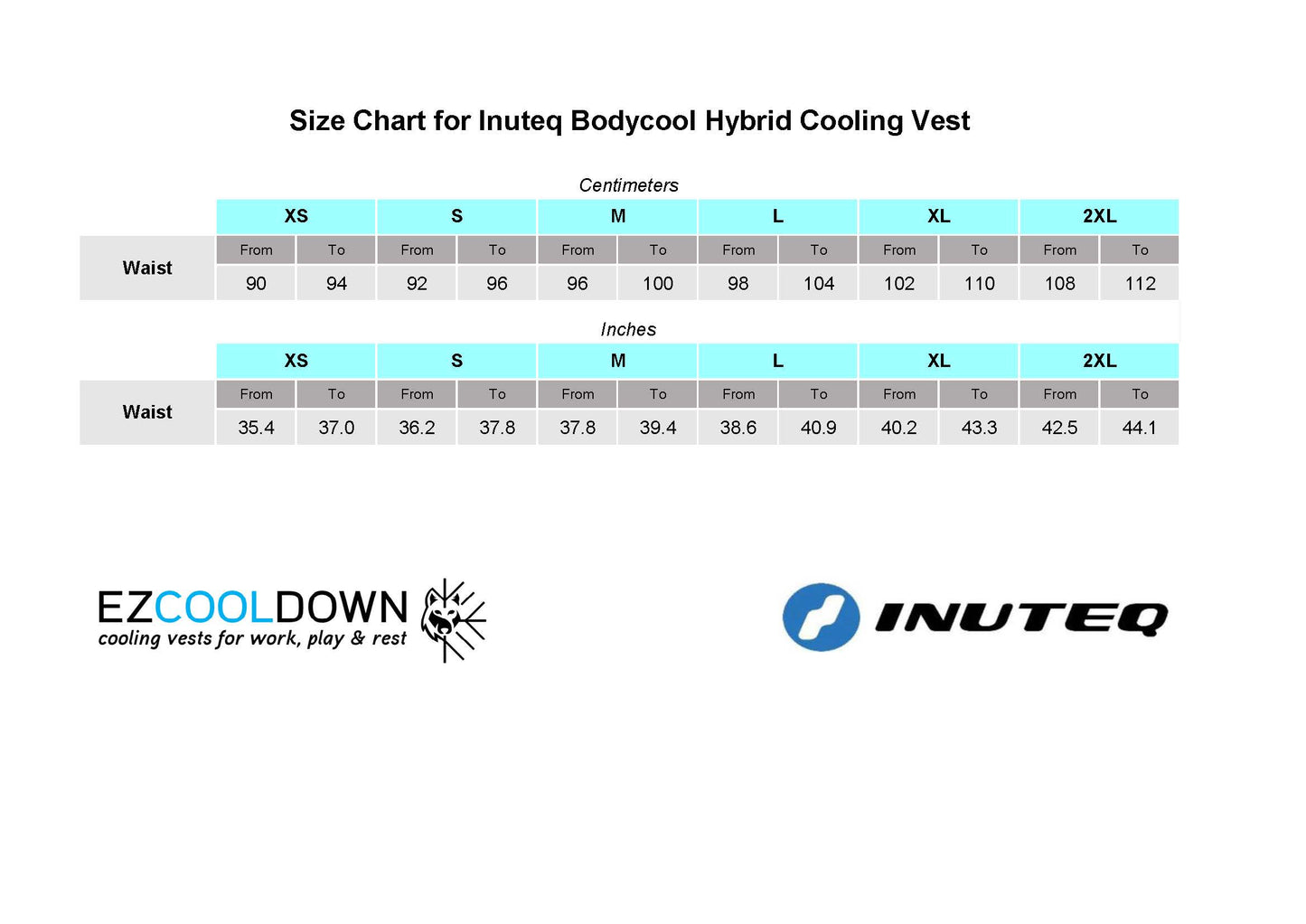 Vervanging BodyCool Hybrid koelvest